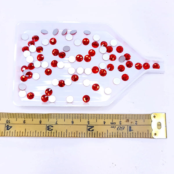 5 Rectangular Bead and Rhinestone Sorting Trays