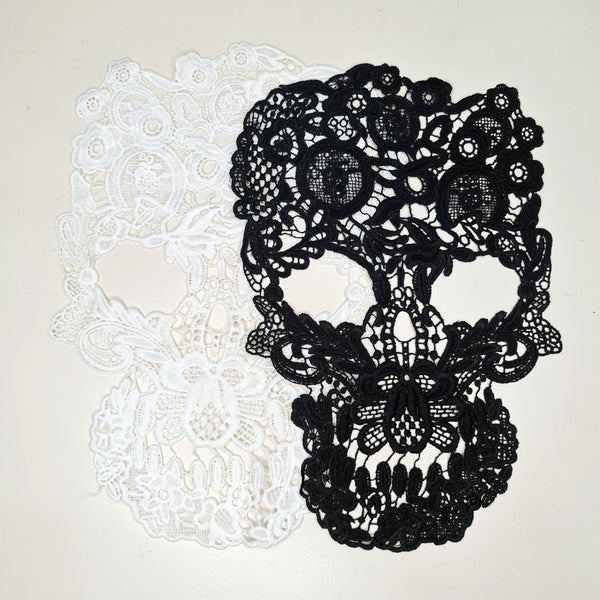 Lace Skull Applique