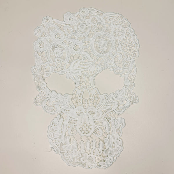 Lace Skull Applique