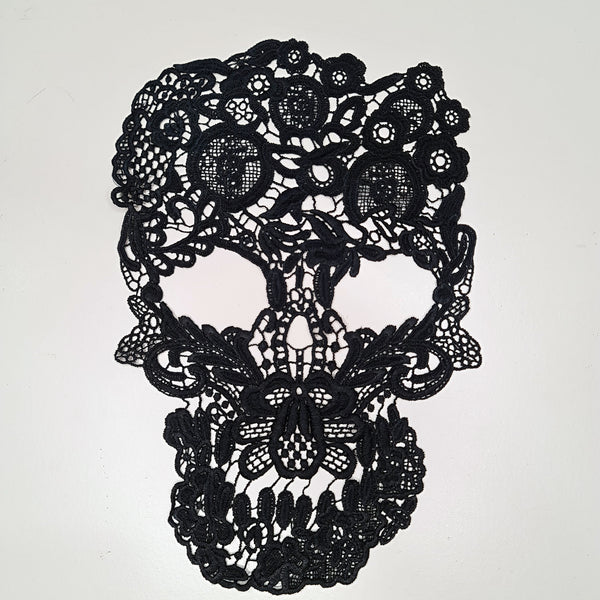 Lace Skull Applique