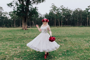 Real Wedding Inspiration - Kelly and Stuart's Festival Wedding