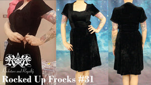 Rocked Up Frocks - Too Small Vintage Dress Revamp