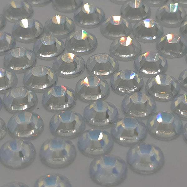 Transparent Moonlight Non-Hotfix Flatback Glass Rhinestones