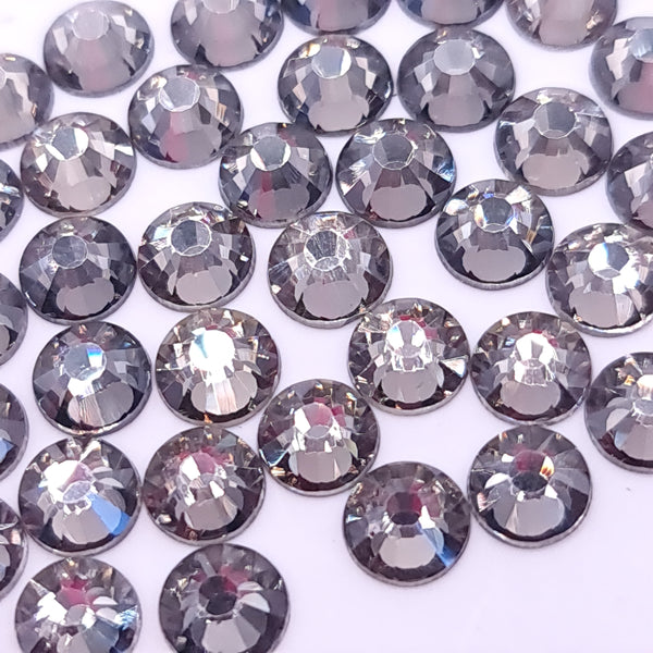 CZ Grey Non-Hotfix Flatback Glass Rhinestones