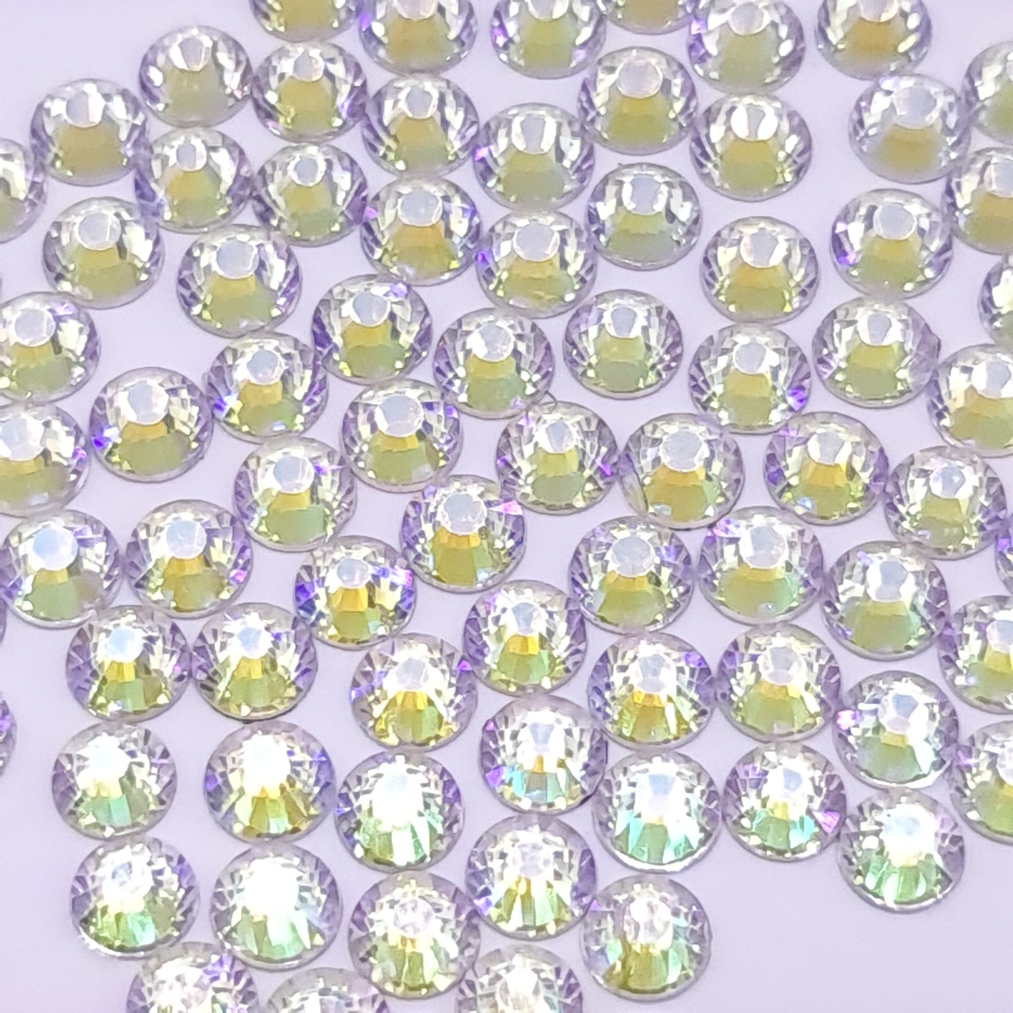 starry sky flatback glass rhinestones