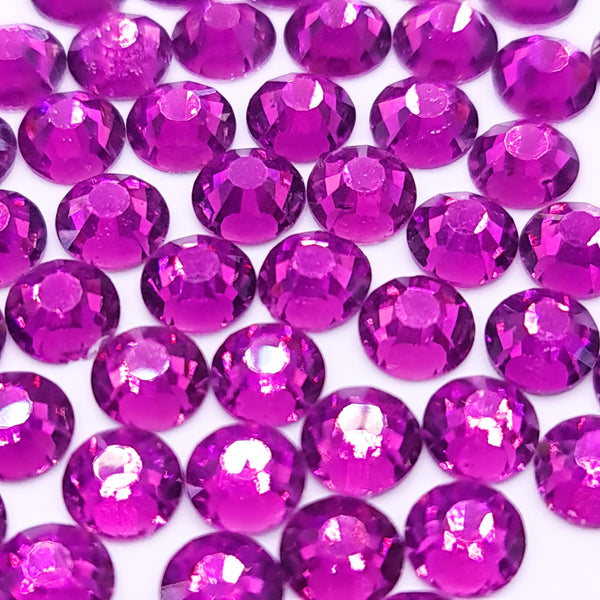 Grape glass non hotfix flatback rhinestones