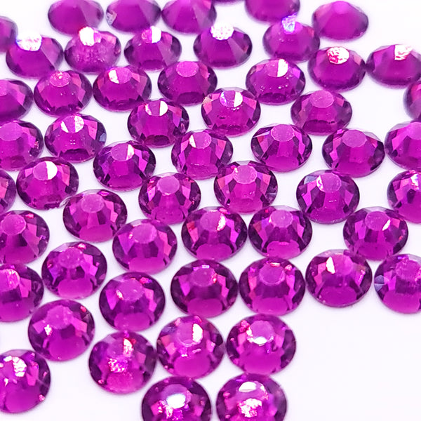 Grape glass non hotfix flatback rhinestones