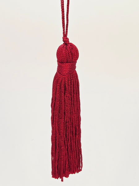 100mm Tassel Claret