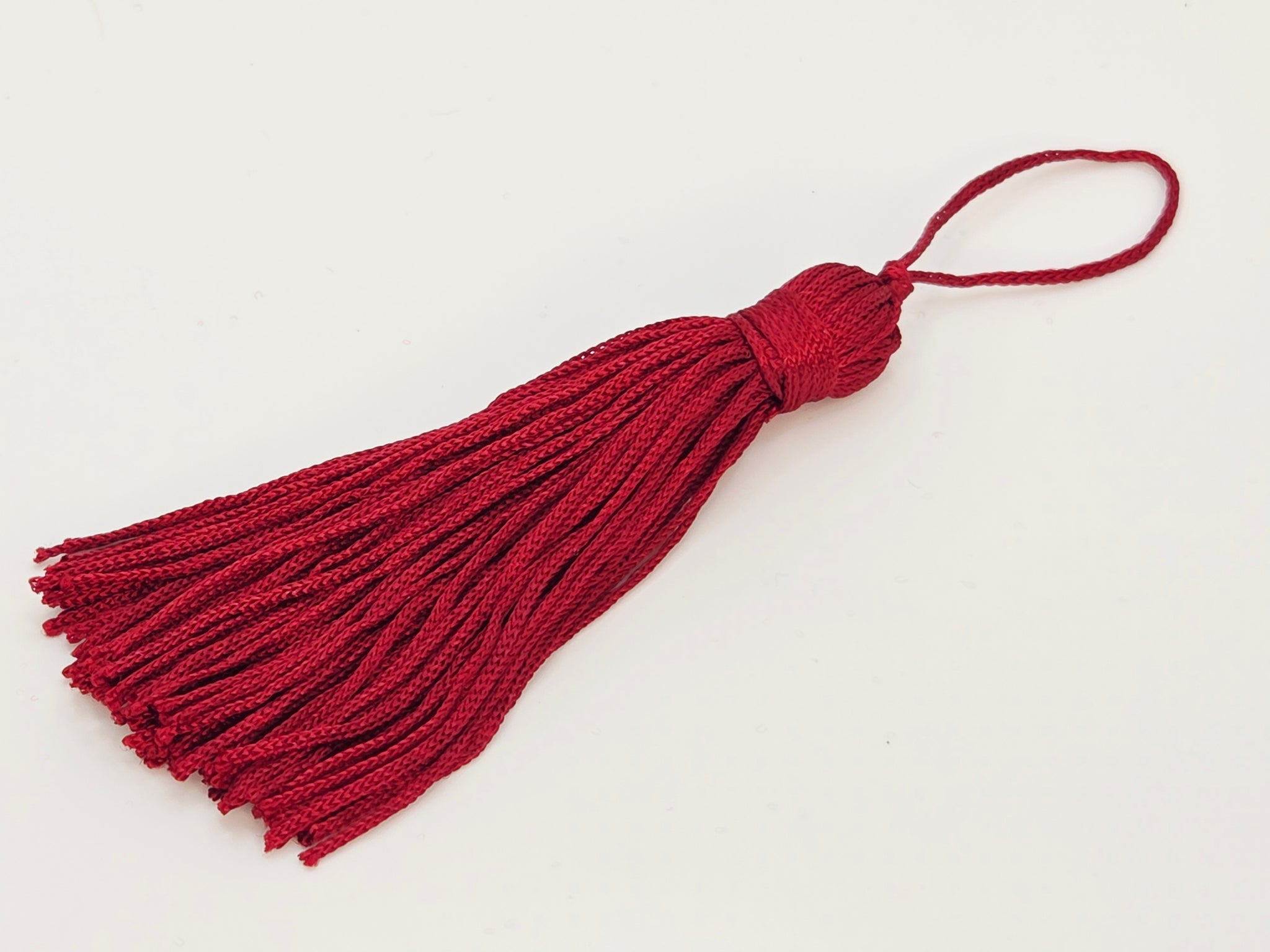 100mm Tassel Claret