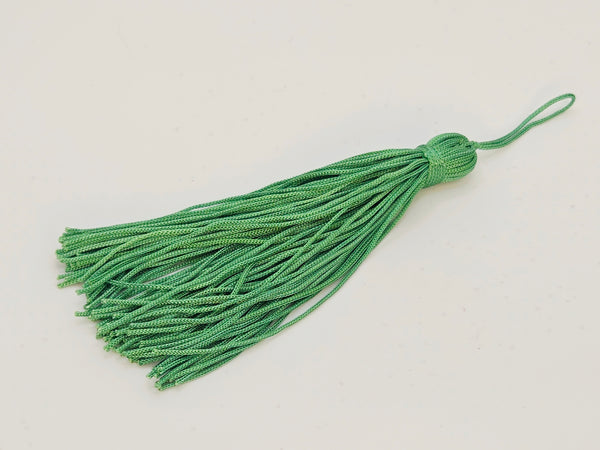 100mm Tassel Emerald