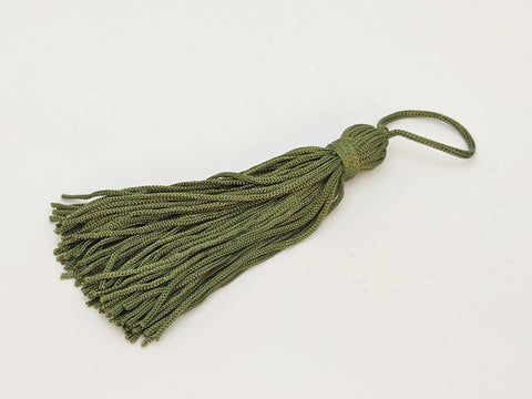 100mm Tassel Olive