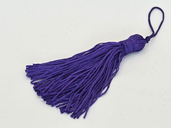 100mm Tassel Purple