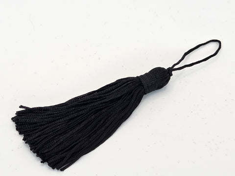100mm Tassel Black