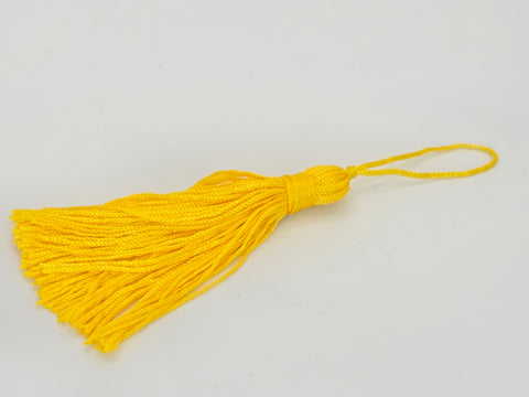 100mm Tassel Yellow