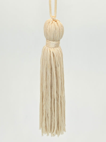 100mm Tassel Antique Cream