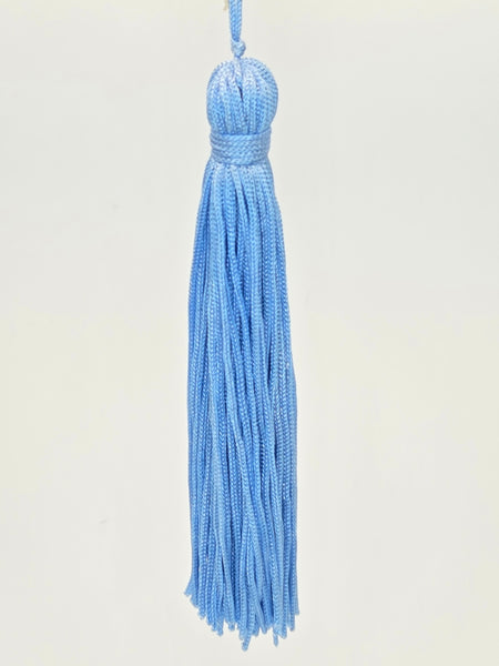 100mm Tassel Sky Blue