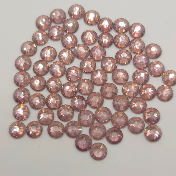 Bling Champagne Non-Hotfix Flatback Glass Rhinestones