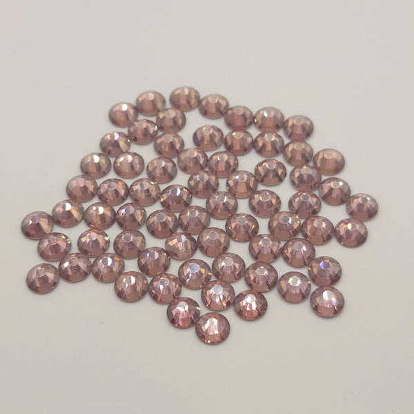 Bling Champagne Non-Hotfix Flatback Glass Rhinestones