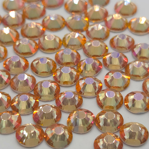 Mirage Champagne Non-Hotfix Flatback Glass Rhinestones