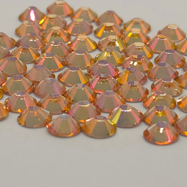 Mirage Champagne Non-Hotfix Flatback Glass Rhinestones