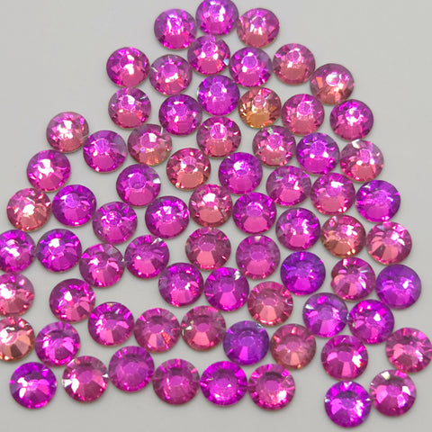 Rose Line Non-Hotfix Flatback Glass Rhinestones