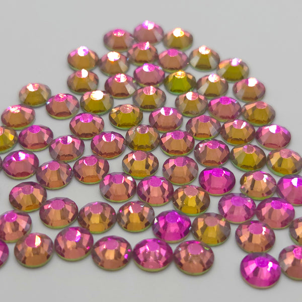 Rose Line Non-Hotfix Flatback Glass Rhinestones