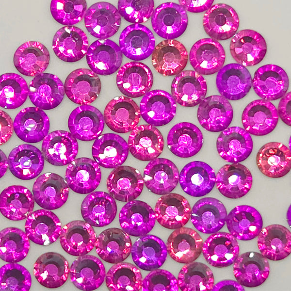 Rose Line Non-Hotfix Flatback Glass Rhinestones