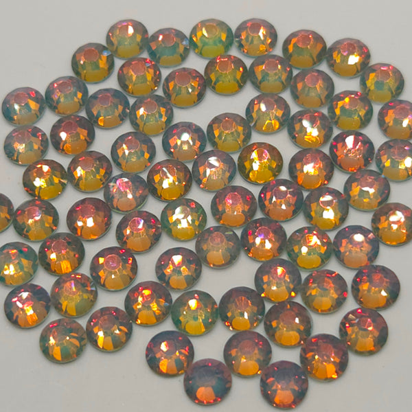 Shiny Forest Non-Hotfix Flatback Glass Rhinestones