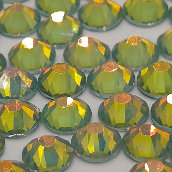 Shiny Forest Non-Hotfix Flatback Glass Rhinestones