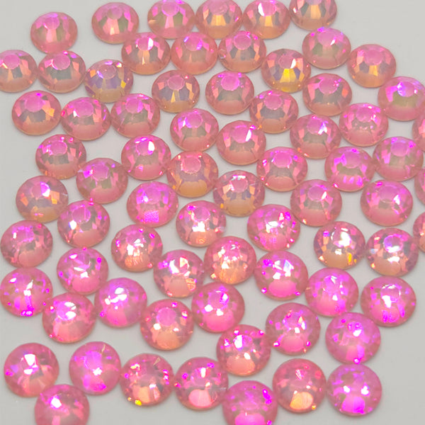 Shiny Rose Non-Hotfix Flatback Glass Rhinestones