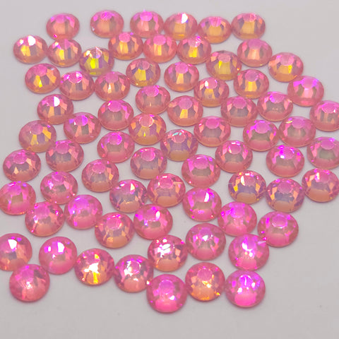 Shiny Rose Non-Hotfix Flatback Glass Rhinestones