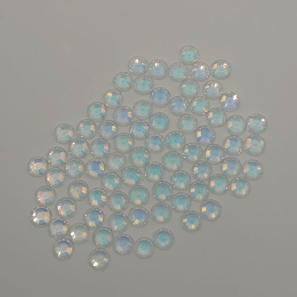 Transparent Moonlight Non-Hotfix Flatback Glass Rhinestones