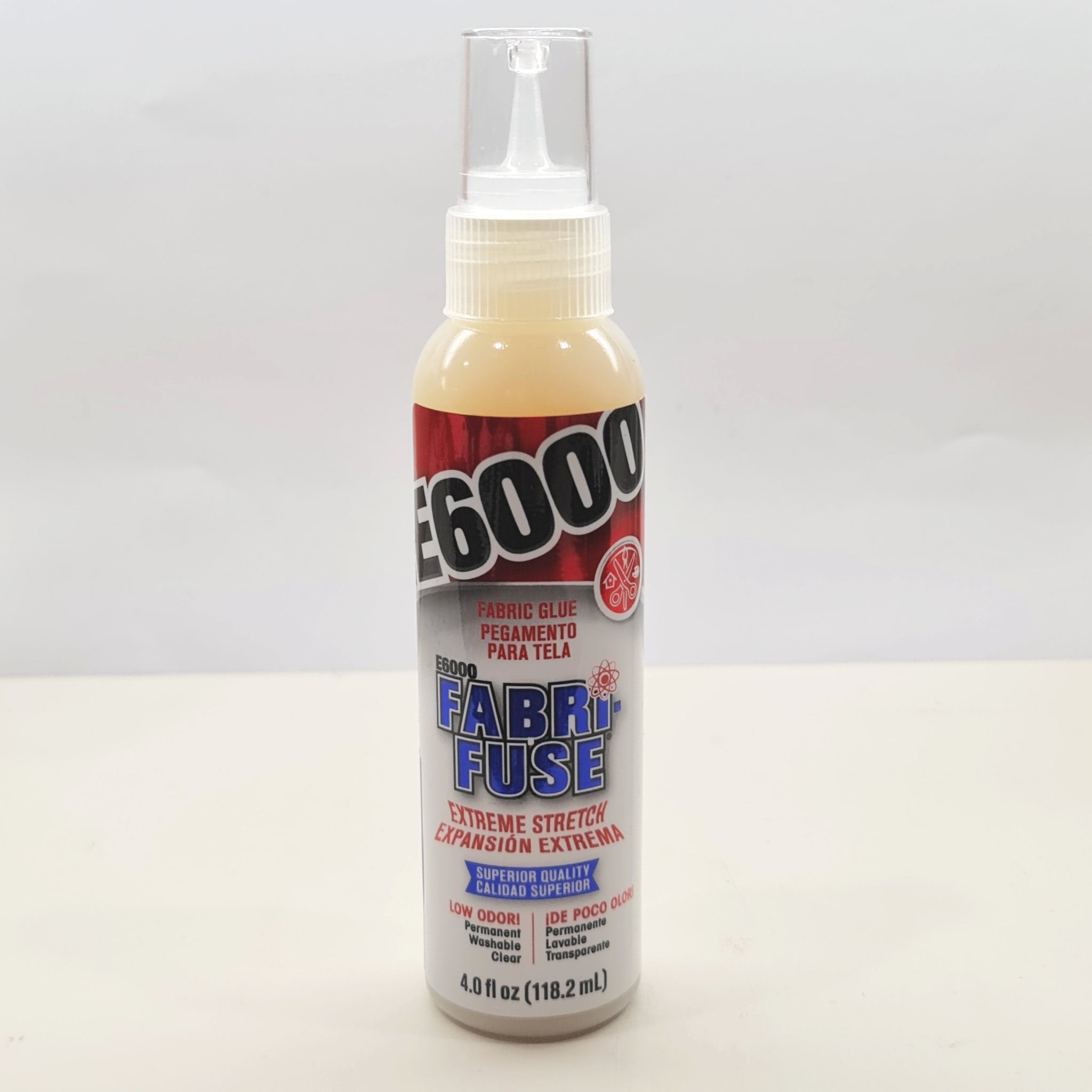 E6000 565004 Fabri - Adhesivo para fusible - Botella de estante de 4 fl oz