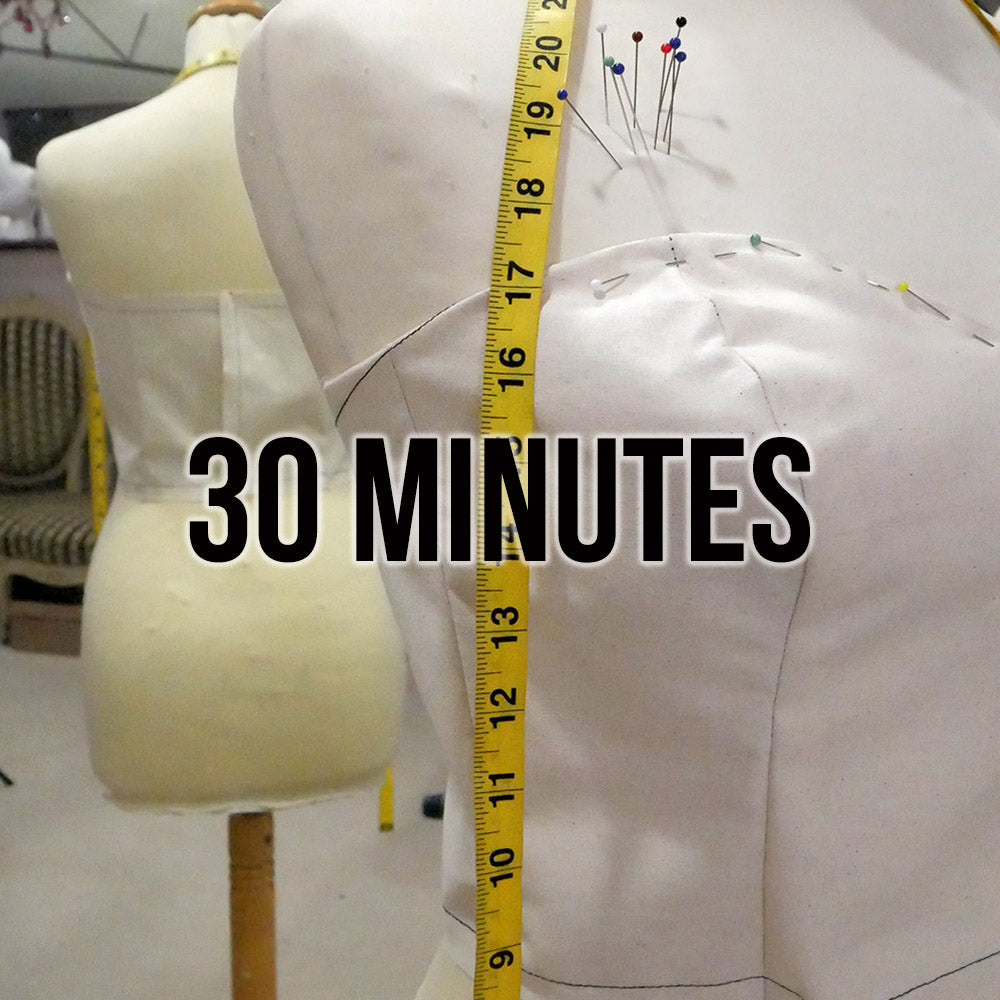 30 Minute Sewing Lesson or Consultation